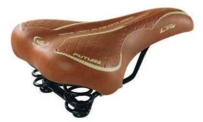 Monte Grappa 1900 Future Man férfi komfort nyereg, 275x170 mm, 532g, barna