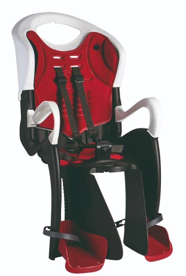 Bellelli Tiger Relax gyerekülés hátra, adapteres, dönthető, fekete-fehér-piros