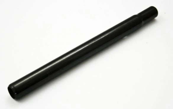 Csepel fej nélküli acél nyeregcső, 25,4 x 250 mm, fekete
