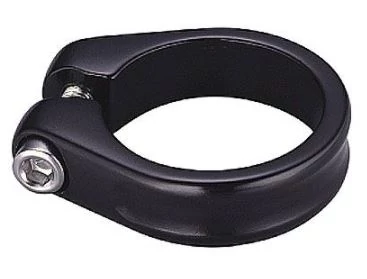 Csepel SC-50 csavaros nyeregcső bilincs, 28,6 mm, fekete