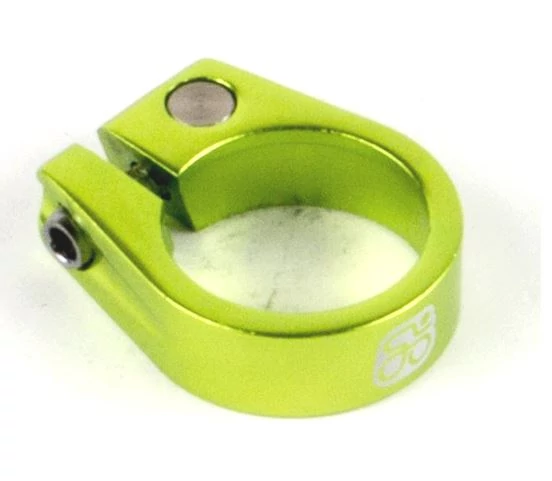 Csepel Wak csavaros nyeregcső bilincs, 31,8 mm, zöld