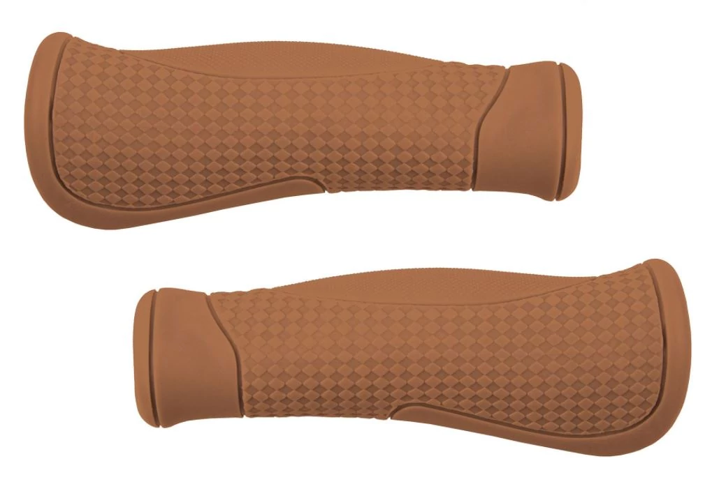 M-Wave Cloud Base 2 ergonómikus gumi markolat, 130 mm, barna