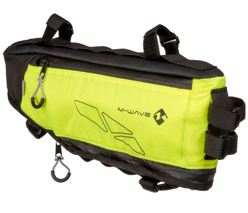 M-Wave Rough Ride váztáska, 4L, neon sárga