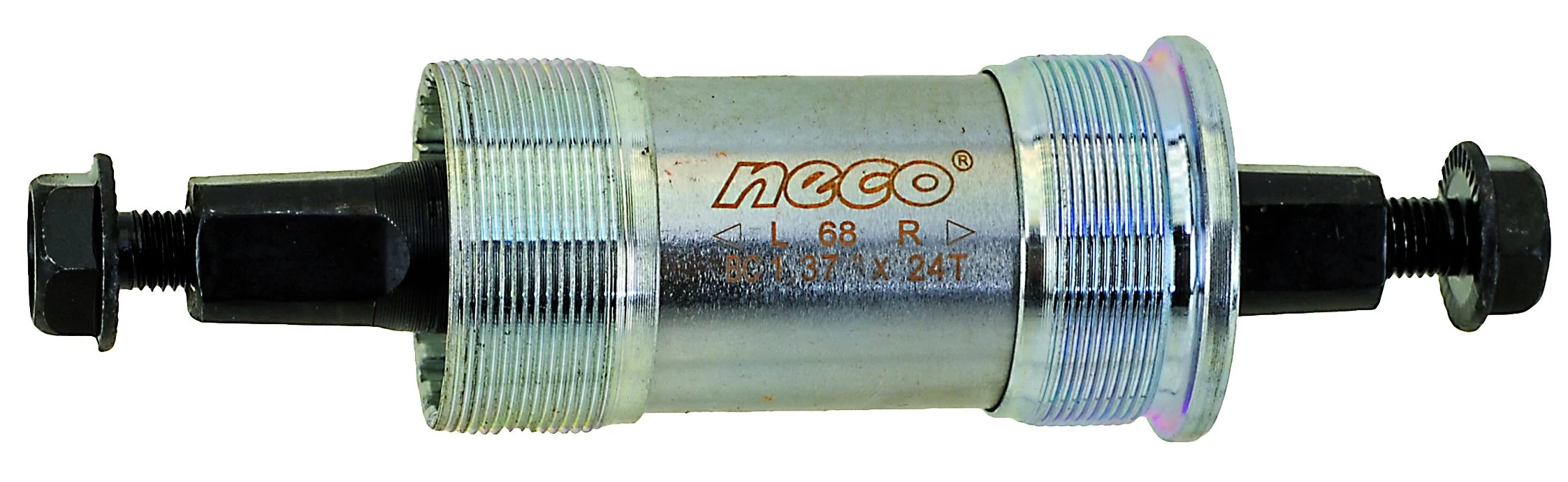 Neco ipari csapágyas négyszögtengelyes középcsapágy (monoblokk), 115 x 68 mm, acél csészés