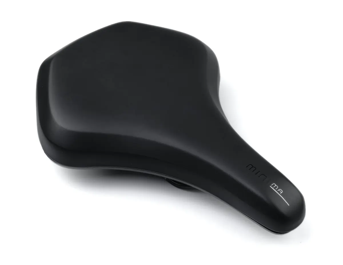 DDK Minima városi komfort nyereg, 264x194 mm, 367g, fekete