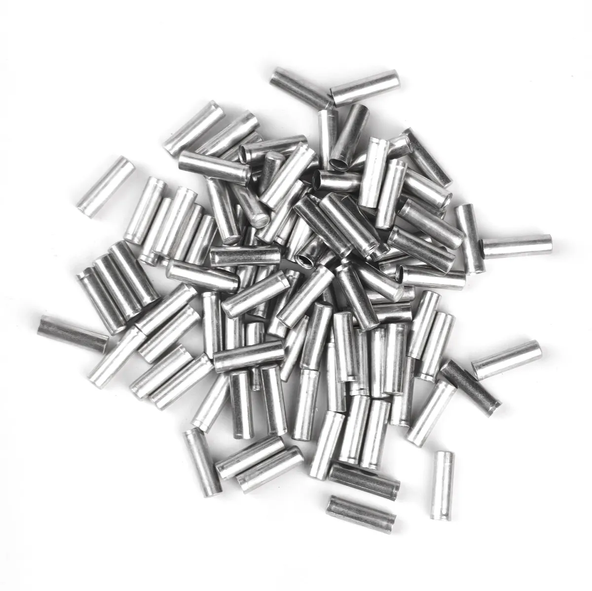 Gepida 2,4 mm-es bowdenvég kupak, alumínium, ezüst, 1 db