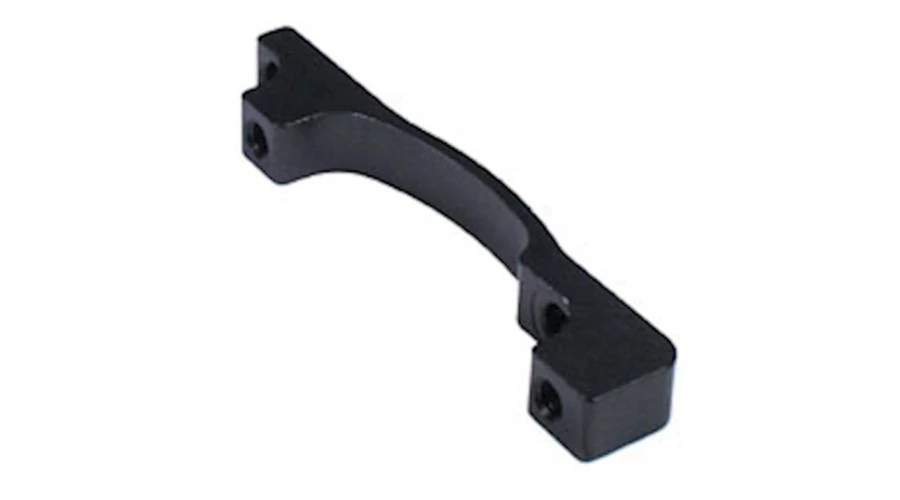Hayes tárcsafék adapter, első, PM160-PM203, fekete
