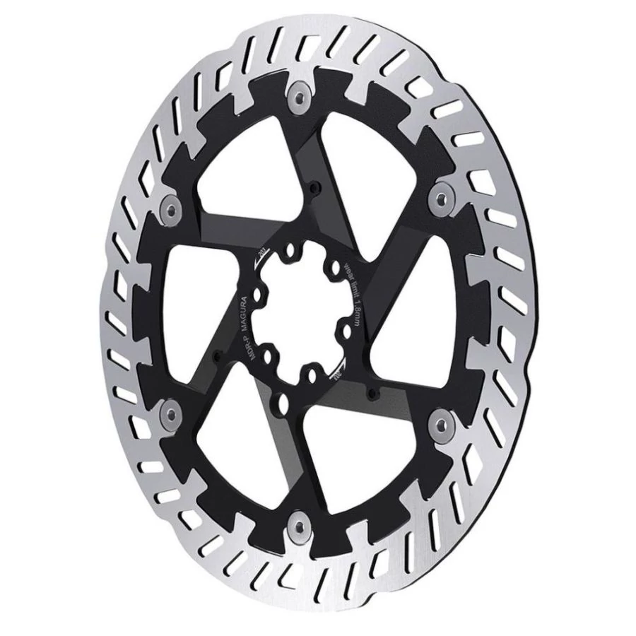 Magura MDR-P féktárcsa, 6 csavaros, 203 mm, csavarokkal
