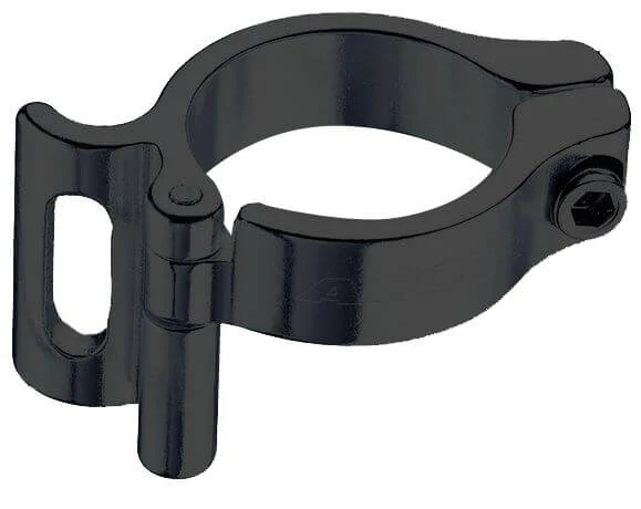 Acor AQR2004 első váltó tartó konzol, 28,6 mm, alumínium, fekete