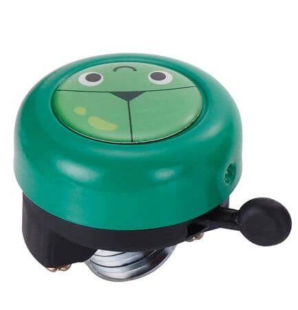 Acor ABE21303 gyerek fém csengő, zöld, békás