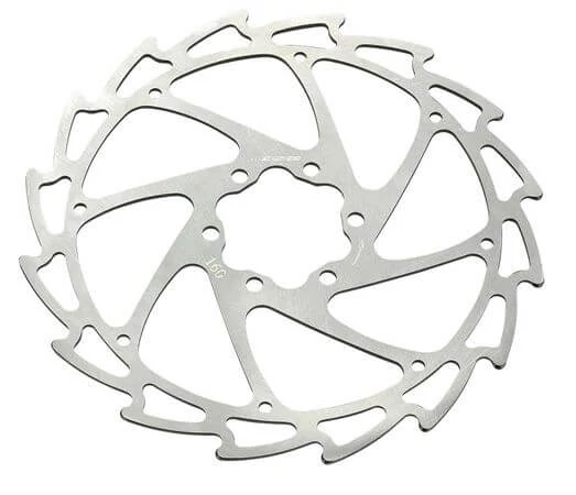 Acor ABR2910 féktárcsa, hullámos, 6 csavaros, ezüst színű, 203 mm