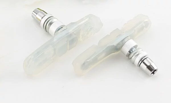 Acor ABS21505 csavaros BMX fékpofa, 72 mm, 2 pár, átlátszó