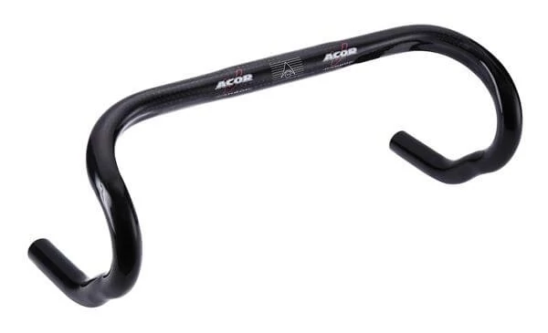 Acor AHB21202 országúti kormány, 31,8x440 mm, karbon-alumínium, fekete