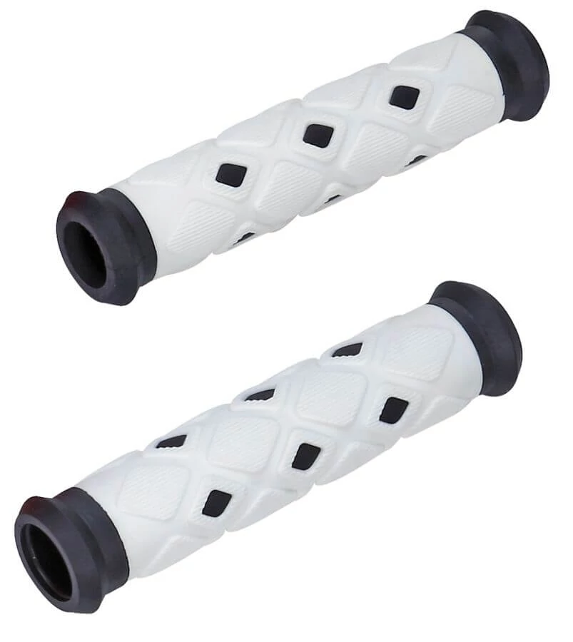 Acor ASG21301 normál gumi markolat, 140 mm, fehér-fekete