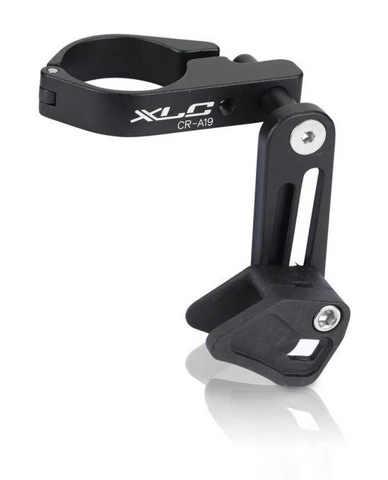 XLC CR-A19 láncvezető nyeregvázcsőre, 1x9-11s, 31,8 mm-es bilinccsel, fekete