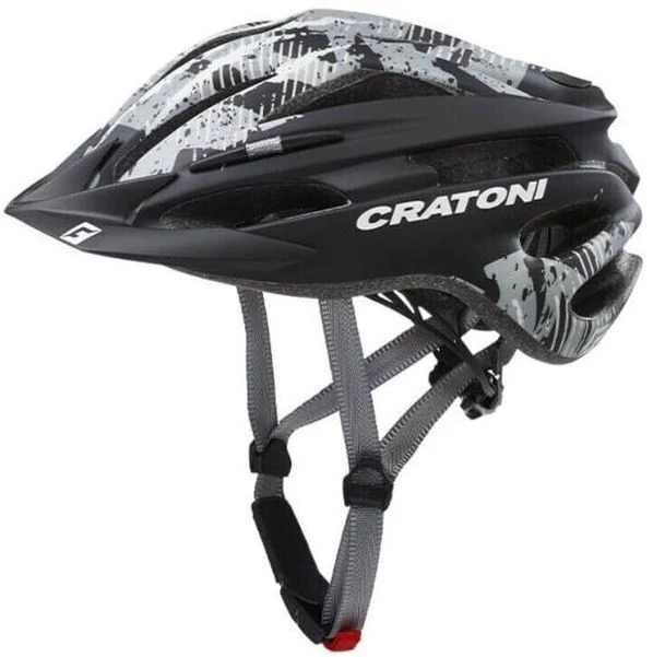 Cratoni Pacer Junior unisex bukósisak, XS-S-es (49-55 cm), matt fekete-szürke