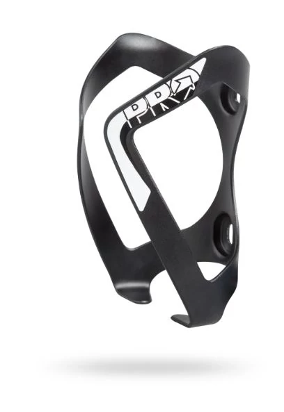 Pro Bottle Cage Alloy alumínium kulacstartó, fekete-fehér