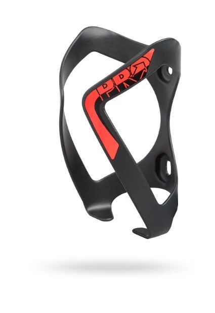 Pro Bottle Cage Alloy alumínium kulacstartó, fekete-piros