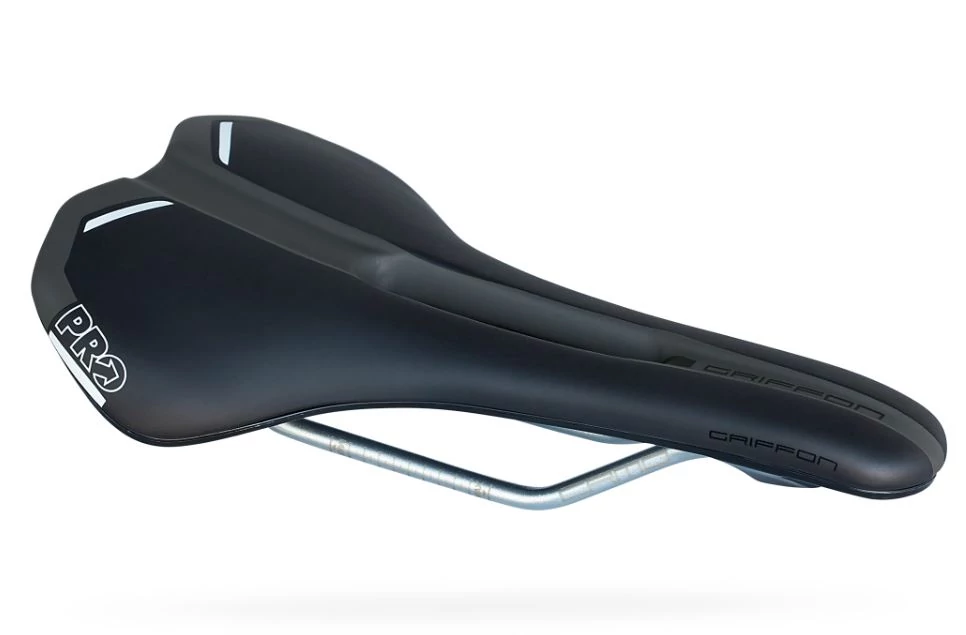 Pro Griffon CRMO férfi sport nyereg, anatómikus, 152 mm, feket​e