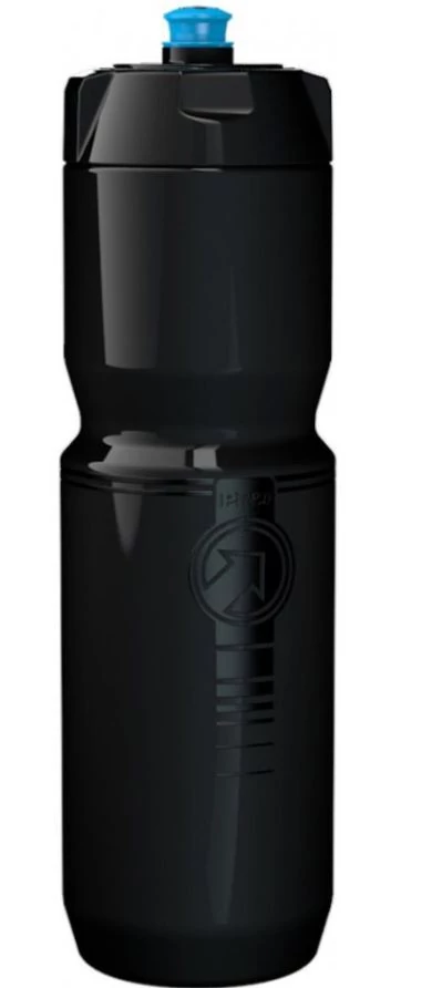 PRO Team műanyag kulacs, 800 ml, csavaros, fekete