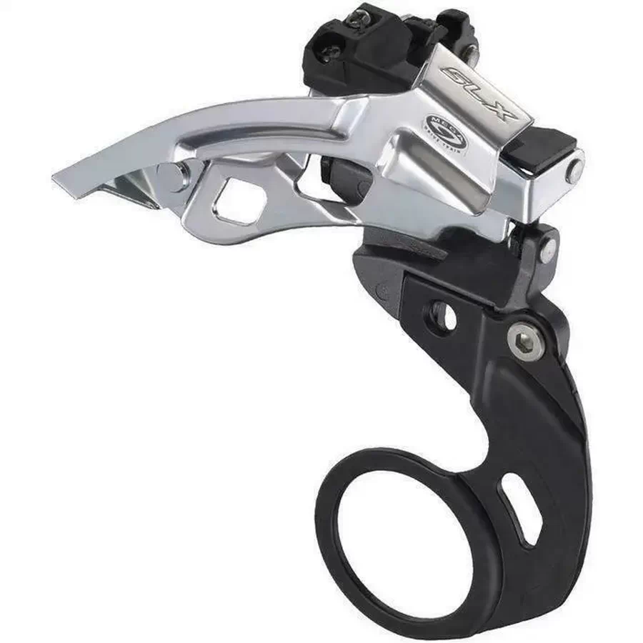 Shimano SLX FD-M665 első váltó, E-típusú konzolos, alsó bilincses, 9s