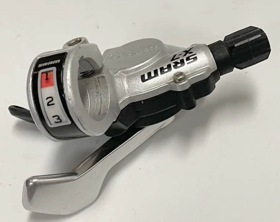 Sram X7 Trigger váltókar, csak bal, 3s, ezüst