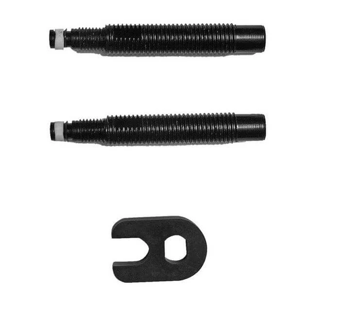 Schwalbe szelephosszabbító adapter 31mm, fekete (2db)