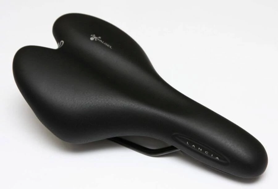 Selle Royal Lancia Athletic unisex sport-komfort nyereg, Royalgel, 280x155 mm, 415g, fekete