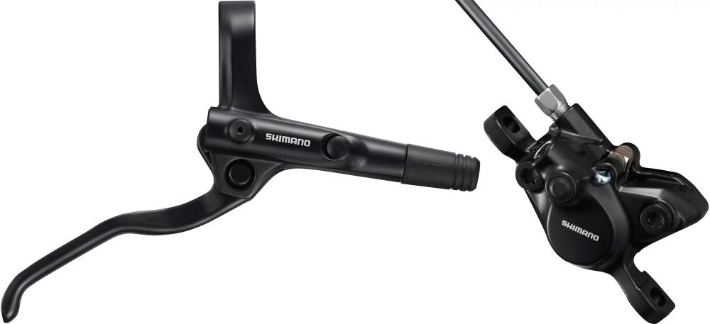 Shimano Altus BR-MT200 és BL-MT200 hidraulikus tárcsafék szett, hátsó, 170 cm, fekete