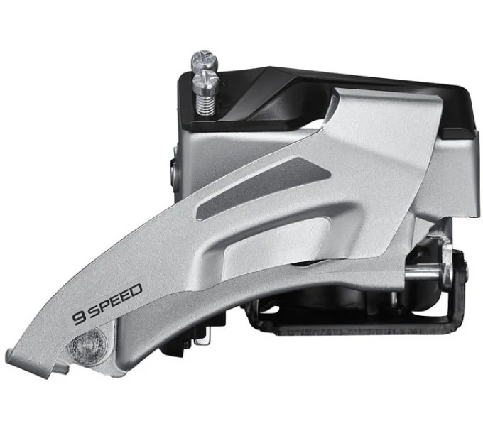 Shimano Altus FD-M2020 első váltó, AH-FH, alsó bilincses (Top-Swing), 2x9s, 31,8mm, 36T, OEM kiszerelés