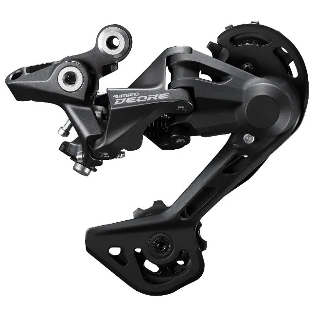 Shimano Deore RD-M4120-SGS MTB hátsó váltó, 10-11s, Shadow, fekete