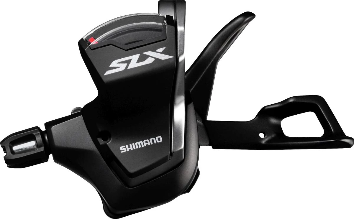Shimano SLX SL-M7000-L váltókar, csak bal, 2-3s, bilincses rögzítés, fekete-szürke
