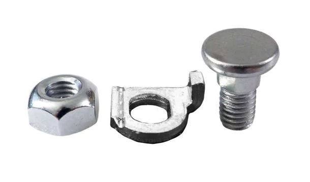 Shimano fékbowden rögzítő csavar, acél, krómozott
