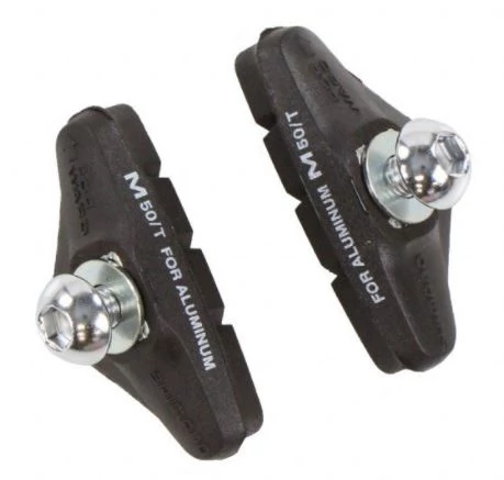 Shimano M50T országúti fékpofa, 50 mm, fekete, 1 pár