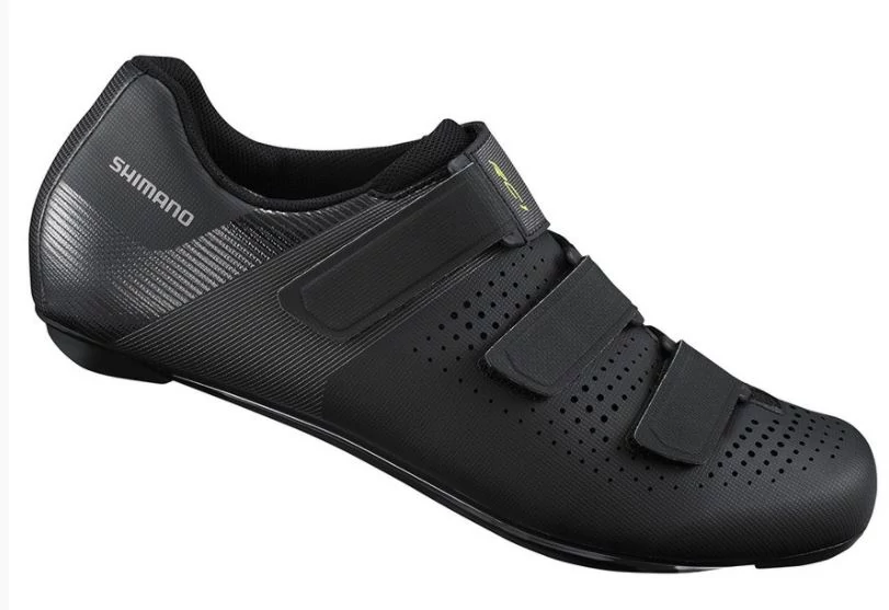 Shimano SH-RC100 országúti kerékpáros cipő, SPD-SL, fekete, 42-es