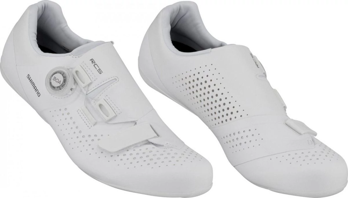 Shimano SH-RC500 országúti kerékpáros cipő, SPD-SL, fehér, 38-as