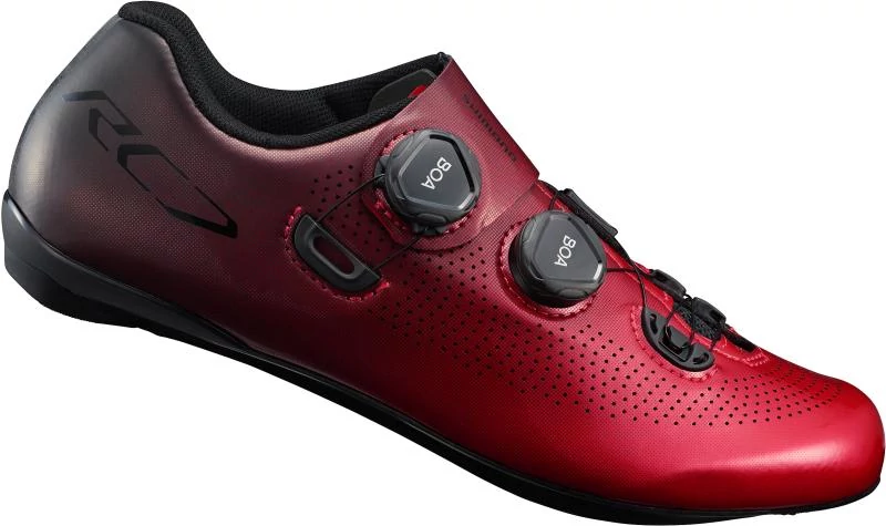 Shimano SH-RC701 országúti kerékpáros cipő, SPD-SL, piros, 43-as