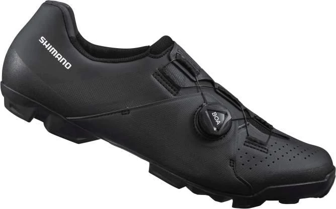 Shimano SH-XC300 MTB SPD kerékpáros cipő, fekete, 49-es
