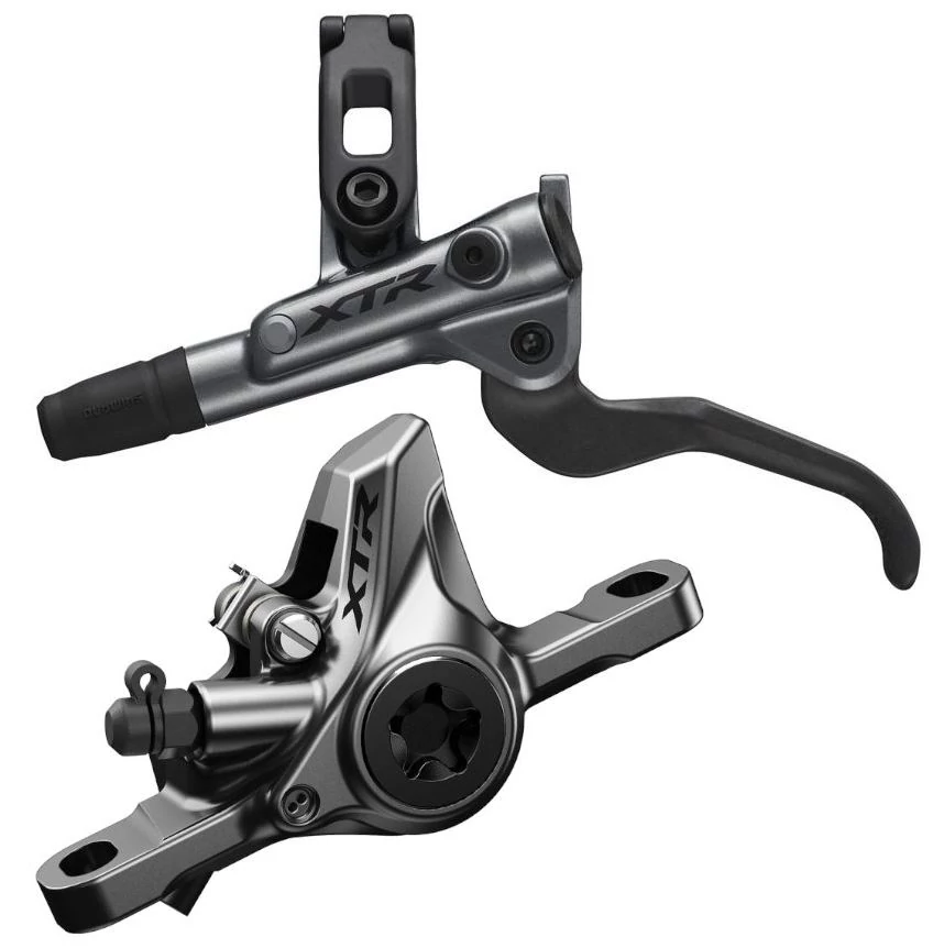 Shimano XTR BR-M9100 és BL-M9100 hidraulikus tárcsafék szett, első, 1000 mm