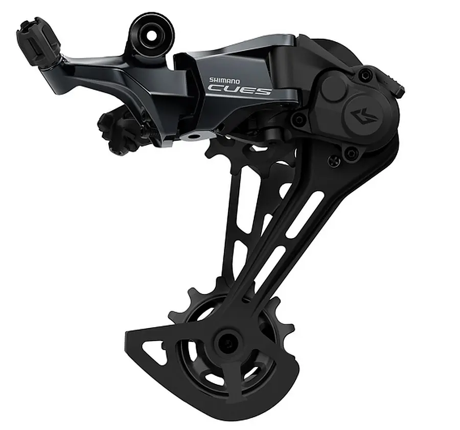 Shimano Cues RD-U8000 hátsó váltó, 11s, közepes kanalas, Linkglide, Shadow RD+, fekete, OEM kiszerelés