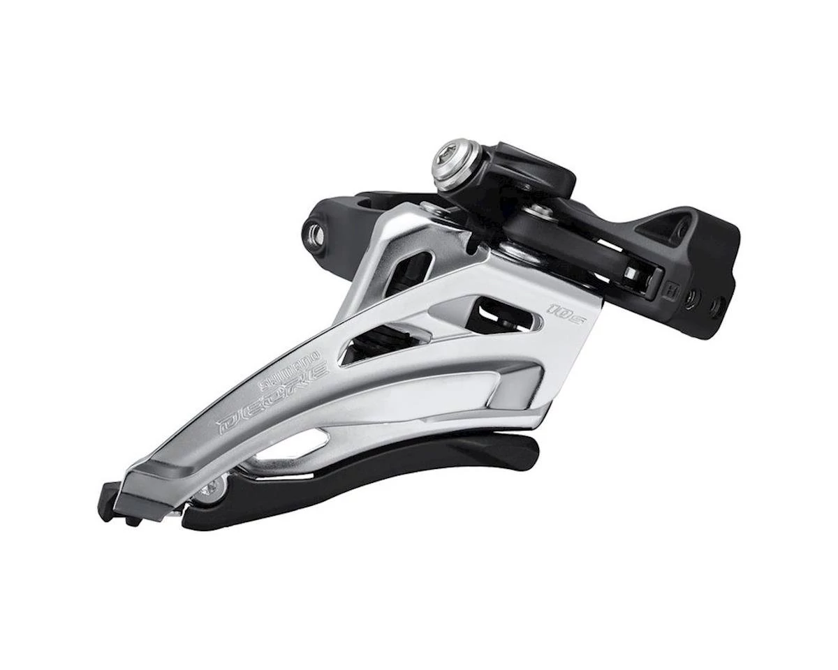 Shimano Deore FD-M4100-M MTB első váltó, Side-Swing, közepes bilincses, 2x10s