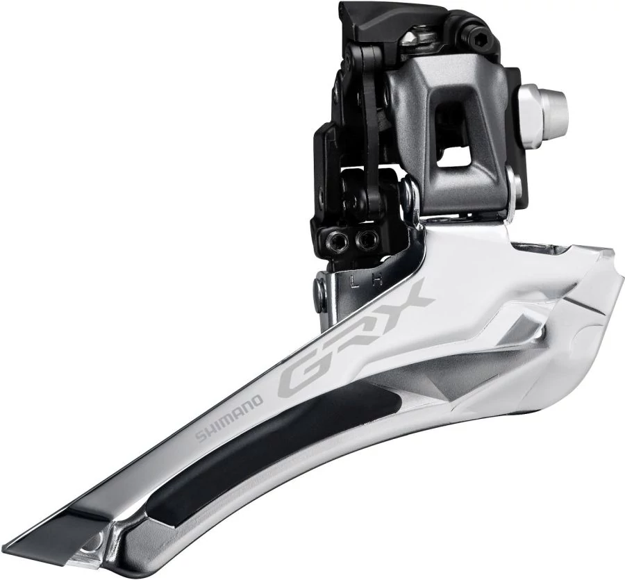 Shimano GRX FD-RX810-F gravel első váltó, AH, konzolos, 2x11s, 46-48T, OEM kiszerelés