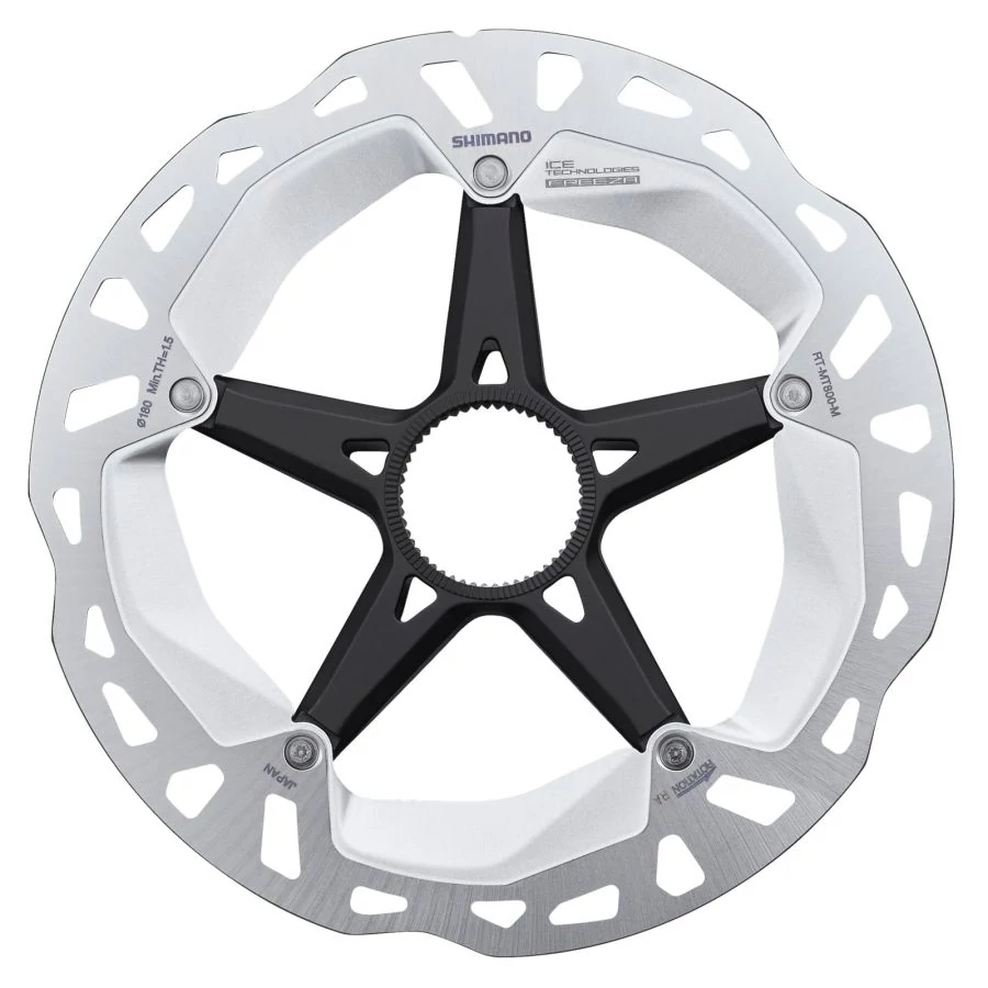 Shimano RT-MT800M Internal féktárcsa, Centerlock, IceTech Freeza, 180 mm, mágneses záróanyával