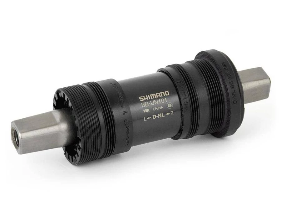 Shimano Altus BB-UN101 négyszögtengelyes középcsapágy (monoblokk) 68/123 mm, láncvédőhöz is, OEM kiszerelés