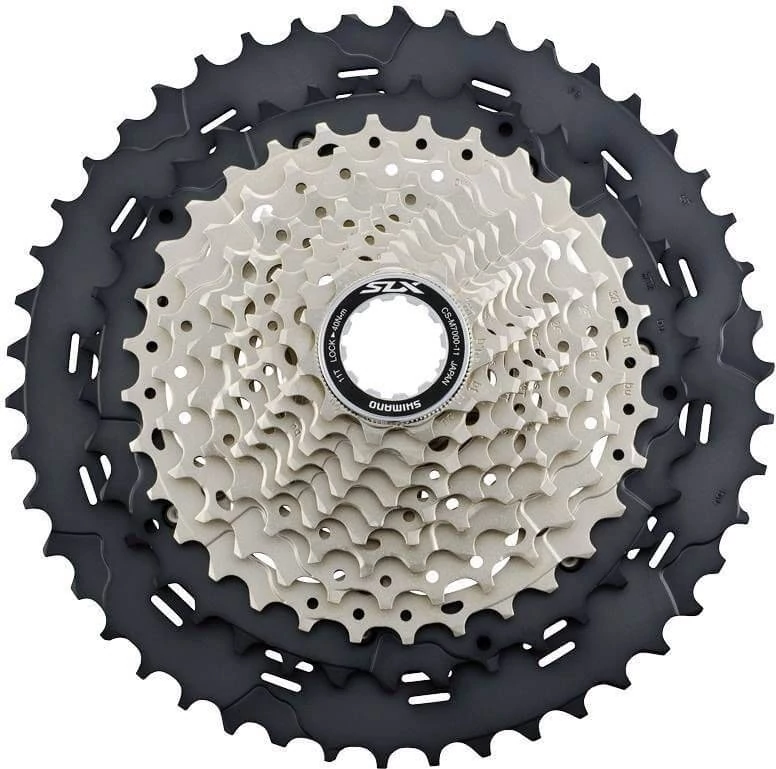 Shimano SLX CS-M7000 11-46-os lánckeréksor, 11s, ezüst