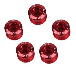 Spyral Speed 6,5 mm-es hajtómű csavar szett, 5 db, alumínium, piros