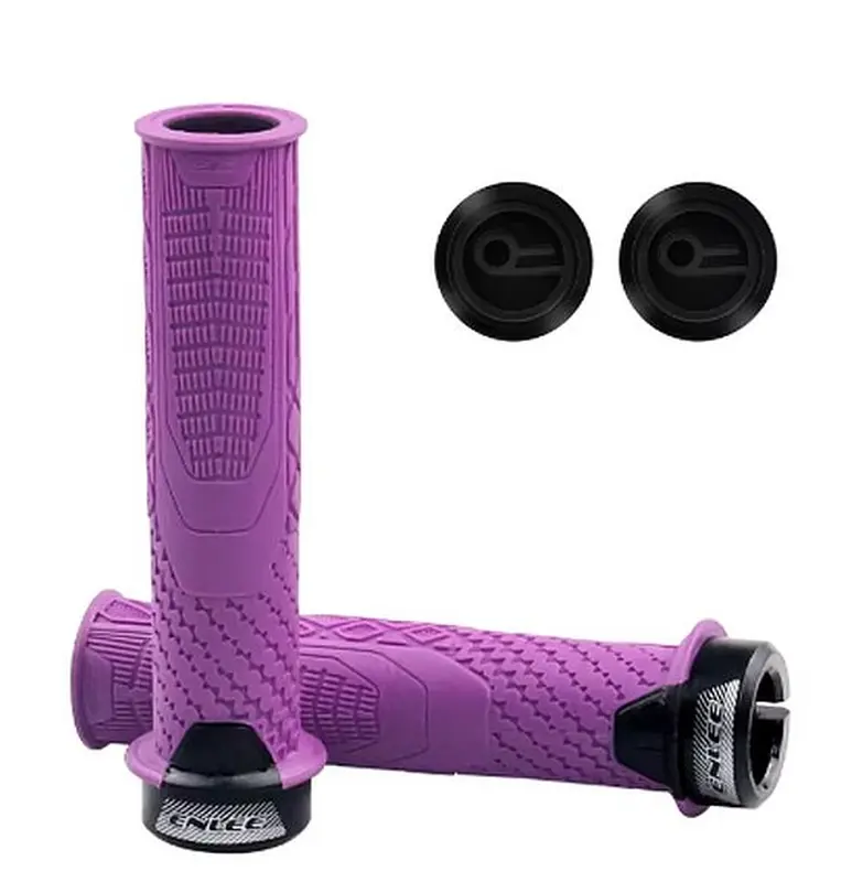 Enlee Soft TPR bilincses markolat, 140 mm, lila