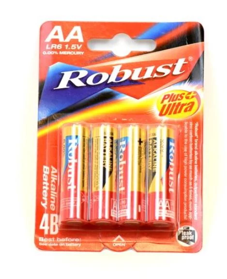 Robust AA ceruzaelem, 1,5V, 4 db