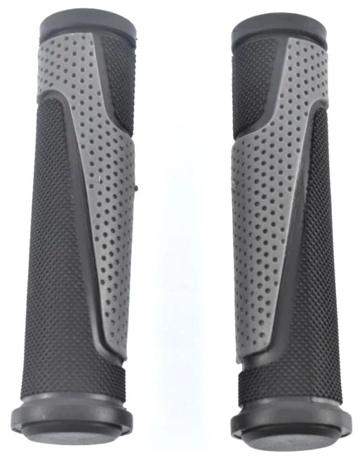 VeloGo normál gumi markolat, 130 mm, fekete-szürke