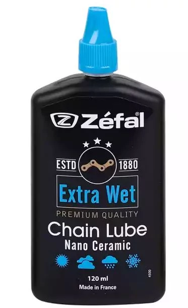 Zefal Extra Wet Ceramic láncolaj nedves körülményekre, csepegtetős, 120 ml